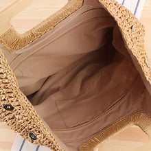 Load image into Gallery viewer, little life co isla straw bag
