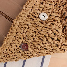 Load image into Gallery viewer, little life co isla straw bag
