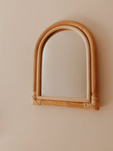 Load image into Gallery viewer, black salt co mini arch mirror
