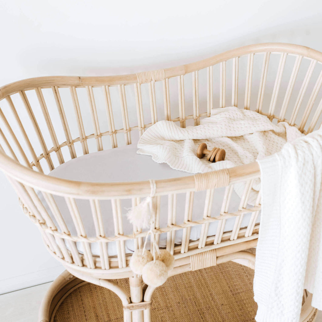 snuggle hunny stone bassinet sheet