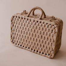 Load image into Gallery viewer, jute picnic basket

