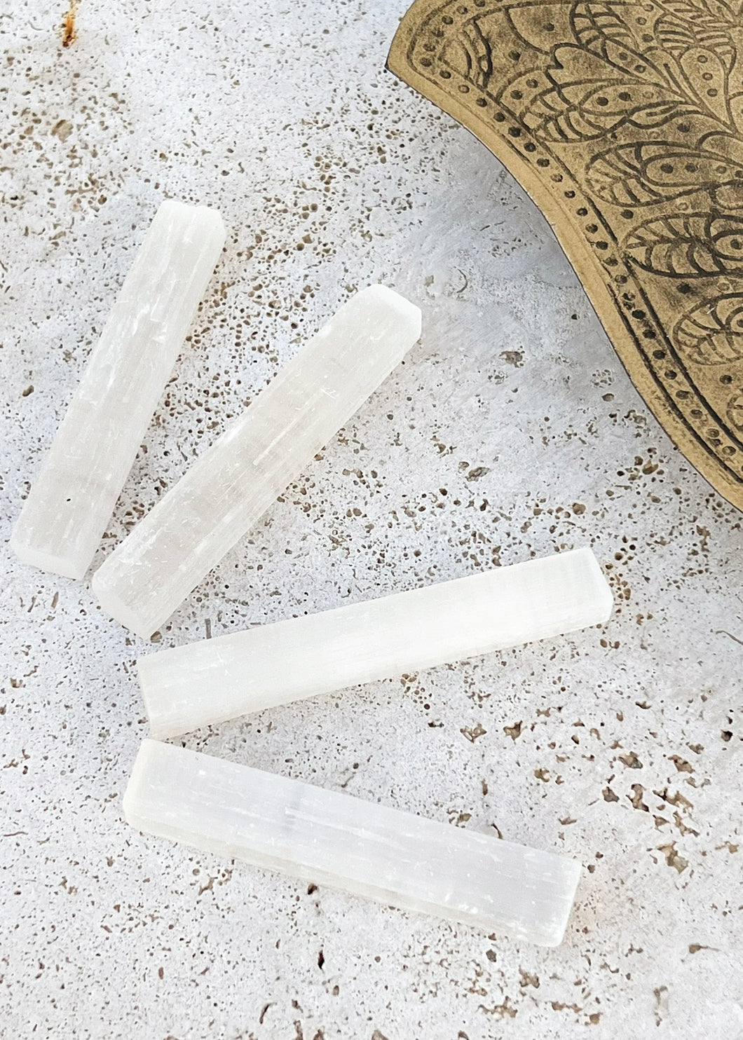 selenite rods