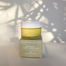 Load image into Gallery viewer, balm balm co organic chest and body rub emunio
