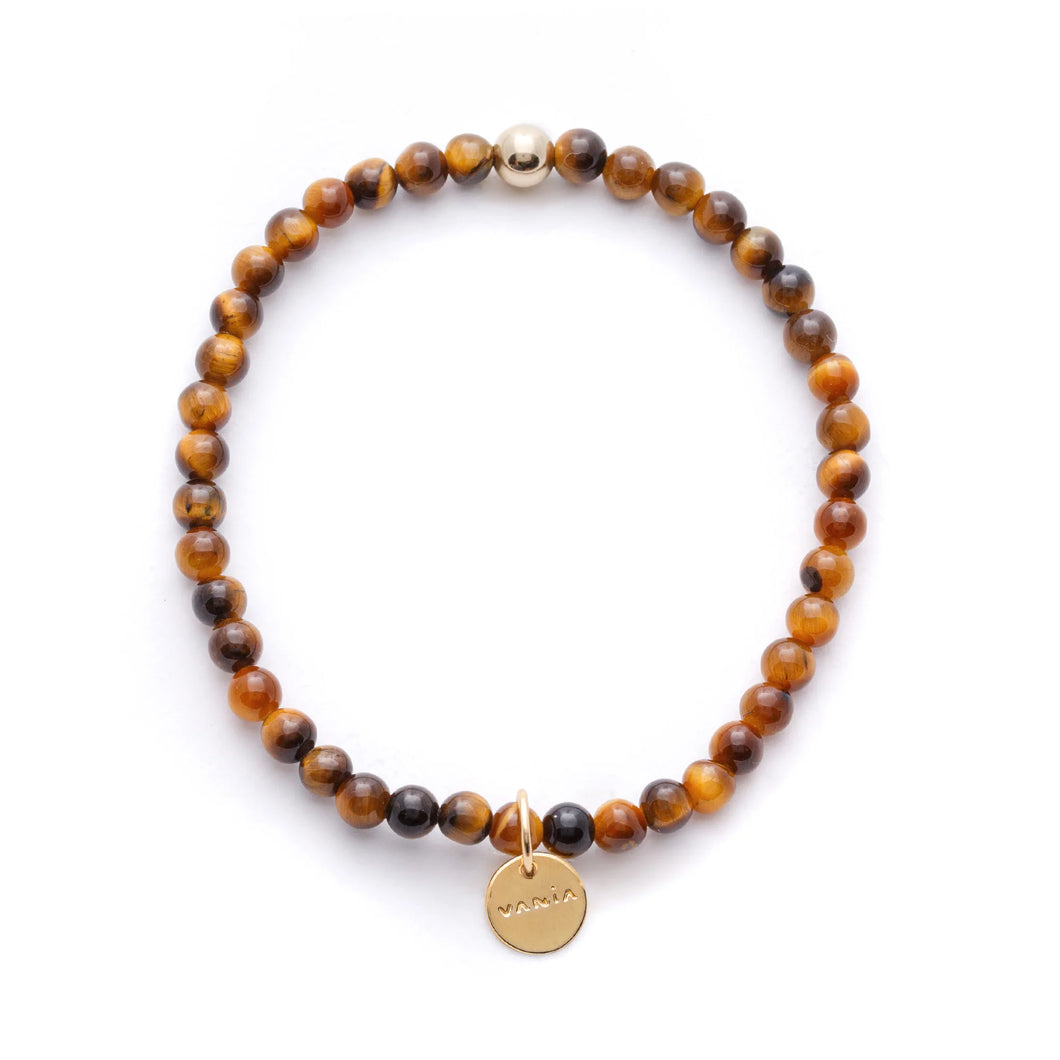 vania amuleto bracelet tigers eye