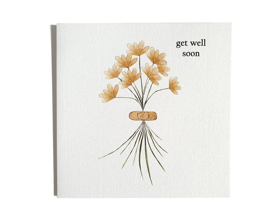 forest & fig get well soon card