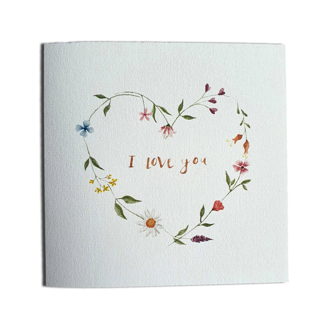 forest & fig i love you card